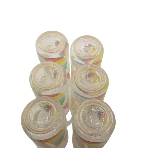 Culver Windward Lot of 6 Vintage Acrylic Cups Tumblers Iced Tea Sail Boat 16oz - Picture 10 of 12